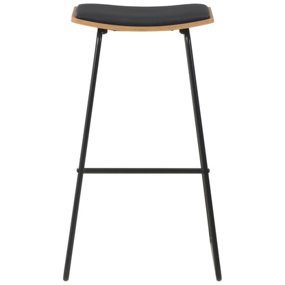 3 pcs conjunto de bar em aço preto
