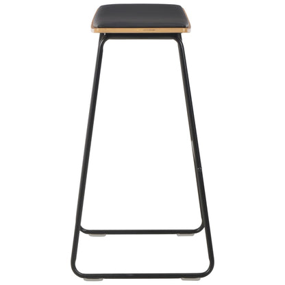 3 pcs conjunto de bar em aço preto