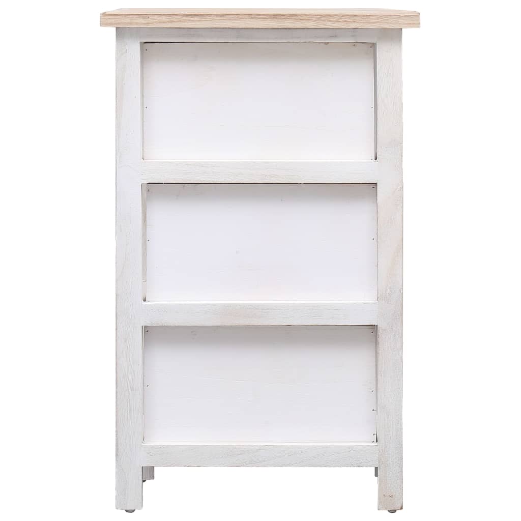 Móvel lateral 35x25x57 cm madeira de paulownia