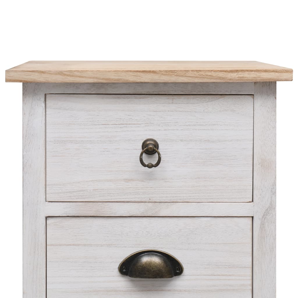 Móvel lateral 35x25x57 cm madeira de paulownia
