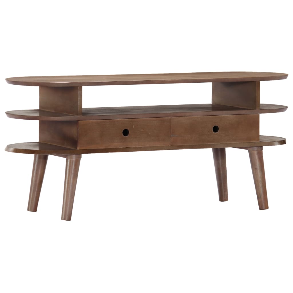 Móvel de TV de madeira de acácia maciça