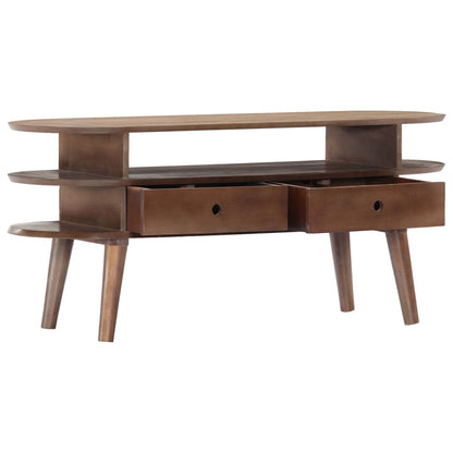 Móvel de TV de madeira de acácia maciça