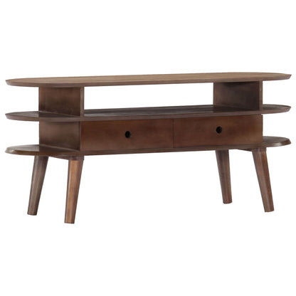 Móvel de TV de madeira de acácia maciça