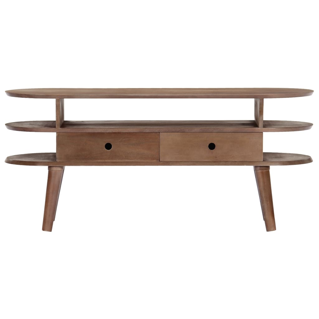 Móvel de TV de madeira de acácia maciça