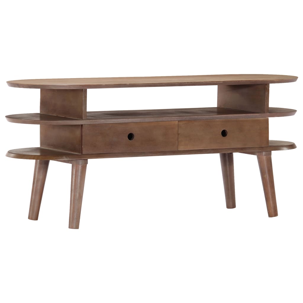 Móvel de TV de madeira de acácia maciça