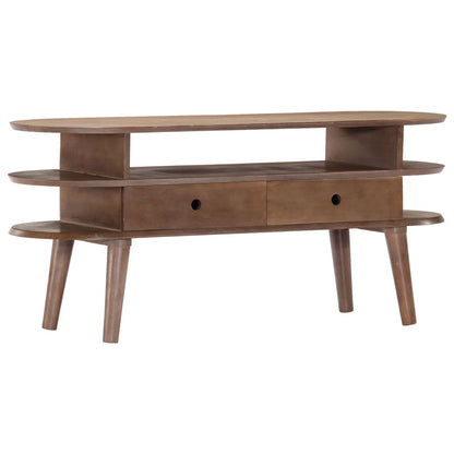 Móvel de TV de madeira de acácia maciça