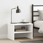 Mesa-de-cabeceira 40x30x30 cm aglomerado branco