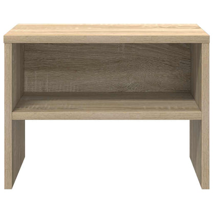 Mesa-de-cabeceira 40x30x30 cm contraplacado carvalho sonoma
