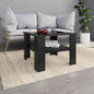 Mesa de centro 60x60x42 cm derivados de madeira preto