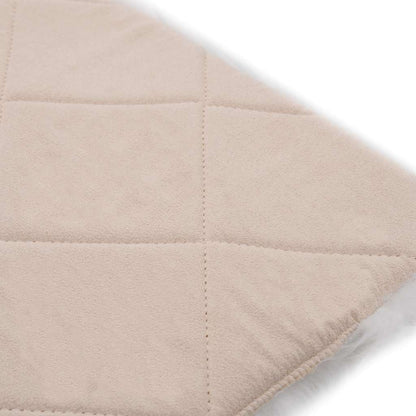 Almofadas p/ cadeira 2 pcs 40x40cm pele carneiro genuína branca