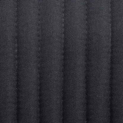 Cadeiras de jantar 4 pcs tecido preto