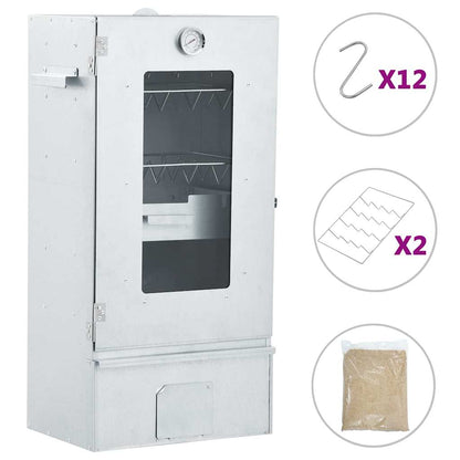 Defumador de forno c/ 1 Kg de aparas de madeira 44,5x29x83 cm
