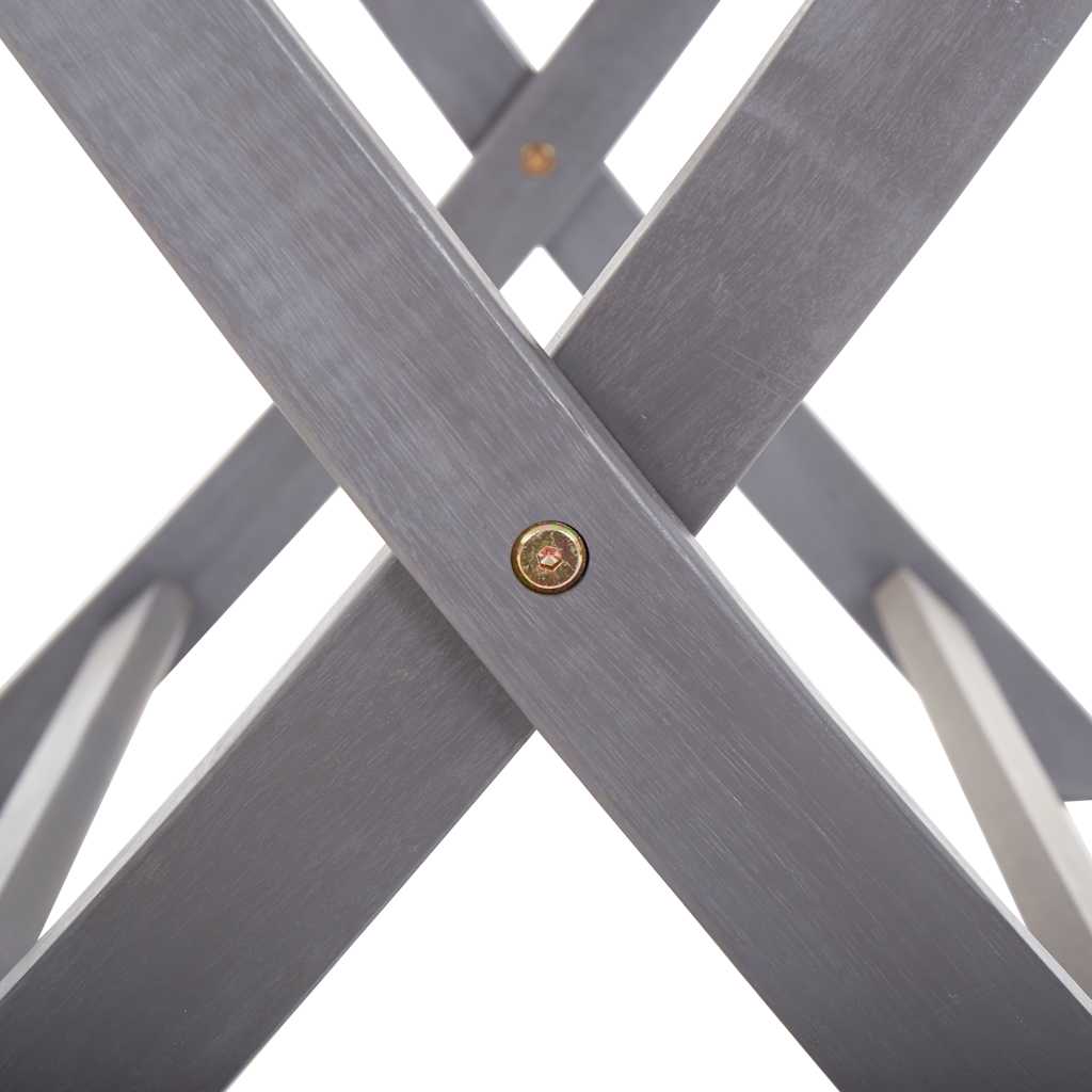 Mesa de jardim dobrável 160x85x75 cm madeira de acácia maciça