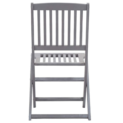 Cadeiras de jardim dobráveis 4 pcs madeira acácia maciça