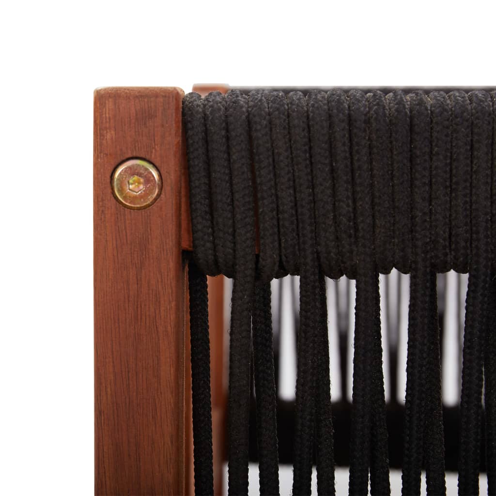 Sofá de jardim de 2 lugares madeira de acácia maciça