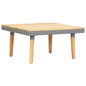 Mesa de centro p/ jardim 60x60x31,5 cm madeira de acácia maciça
