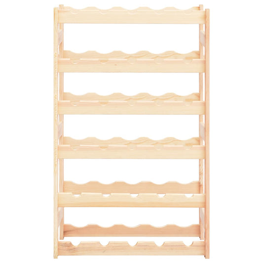 Garrafeira para 30 garrafas madeira de pinho