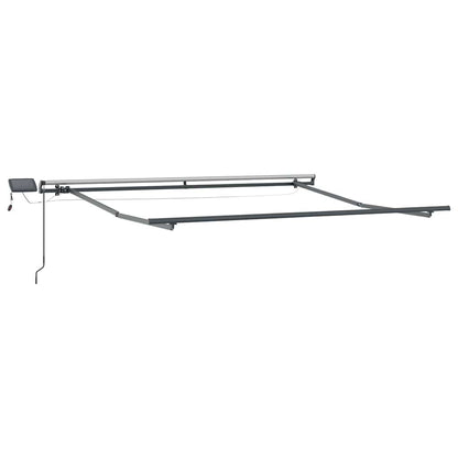 Toldo com Manual Antracite 3 x 2,5 m Metal