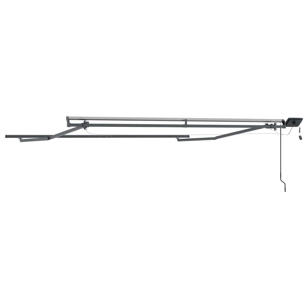 Toldo com Manual Antracite 3 x 2,5 m Metal