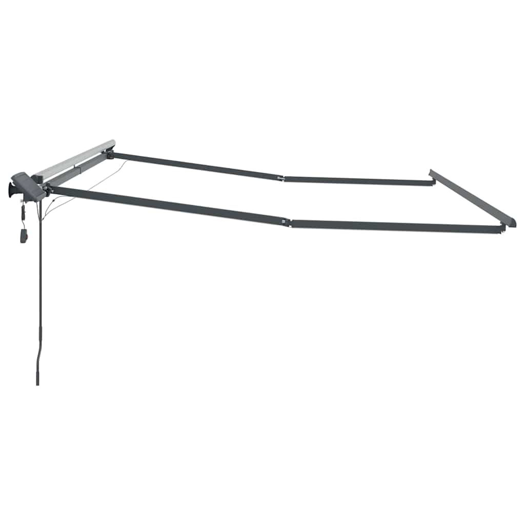 Toldo com Manual Antracite 3 x 2,5 m Metal