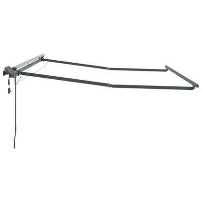 Toldo com Manual Antracite 3 x 2,5 m Metal
