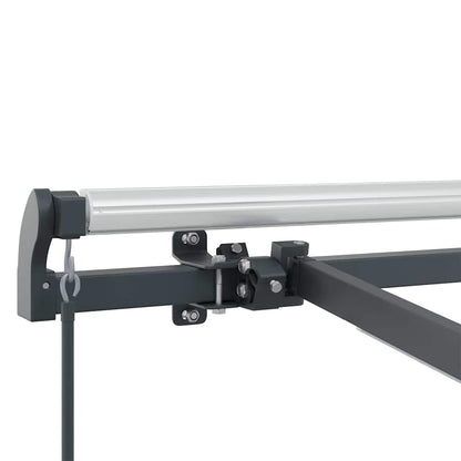 Toldo com Manual Antracite 3,5 x 2,5 m Metal
