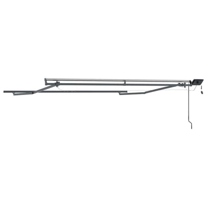 Toldo com Manual Antracite 3,5 x 2,5 m Metal