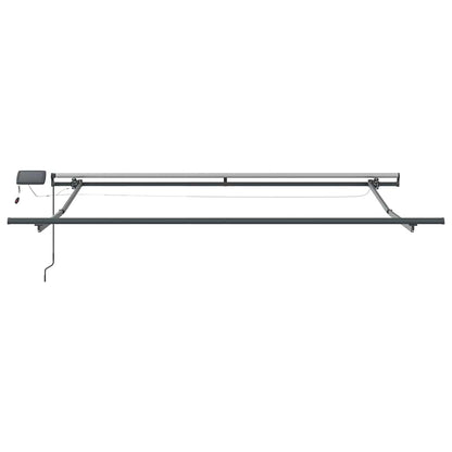 Toldo com Manual Antracite 3,5 x 2,5 m Metal