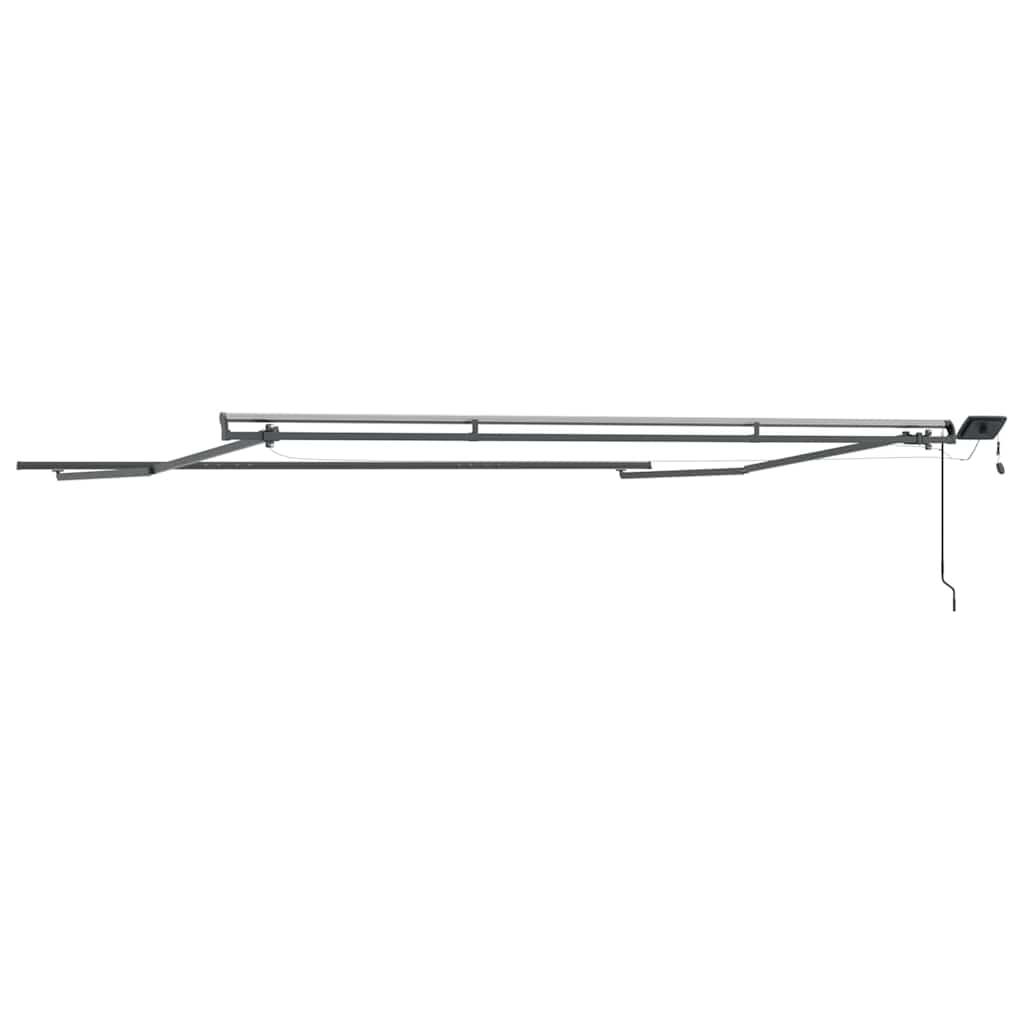 Toldo com Manual Antracite 4.5 x 2.5 m Metal