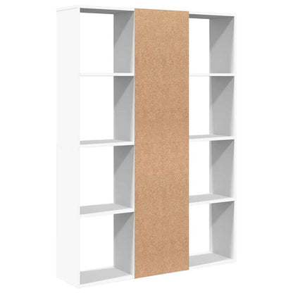 Divisória/estante 100x24x140 cm derivados de madeira branco