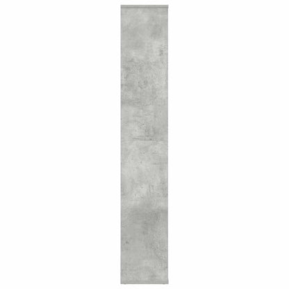 Divisória/estante derivados de madeira cinzento cimento
