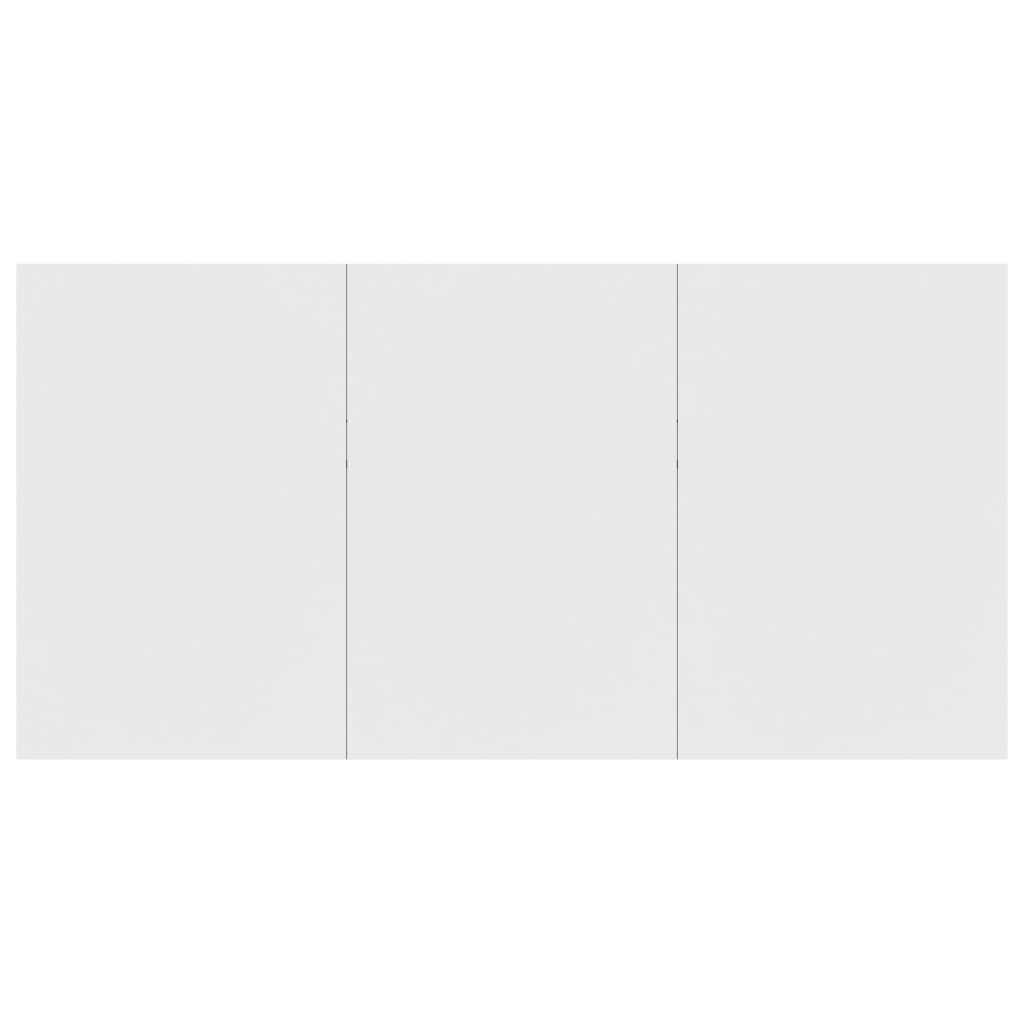 Mesa de jantar 180x90x76 cm derivados de madeira branco