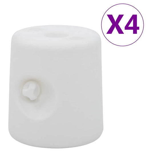 Pesos para tenda 4 pcs PE branco