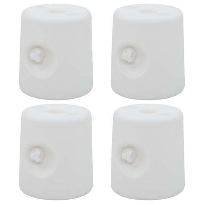 Pesos para tenda 4 pcs PE branco