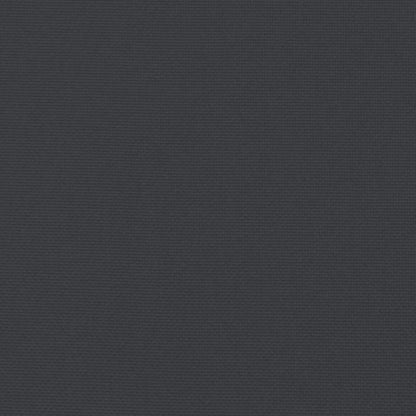 Almofadão para sofá de paletes 120x80x12 cm tecido preto