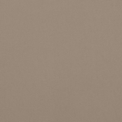 Almofadões cadeiras altas jardim 4 pcs tecido cinza-acastanhado