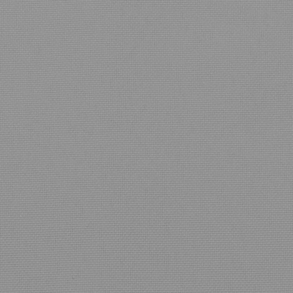 Almofadões lombares p/ cadeiras de jardim 4pcs oxford cinza
