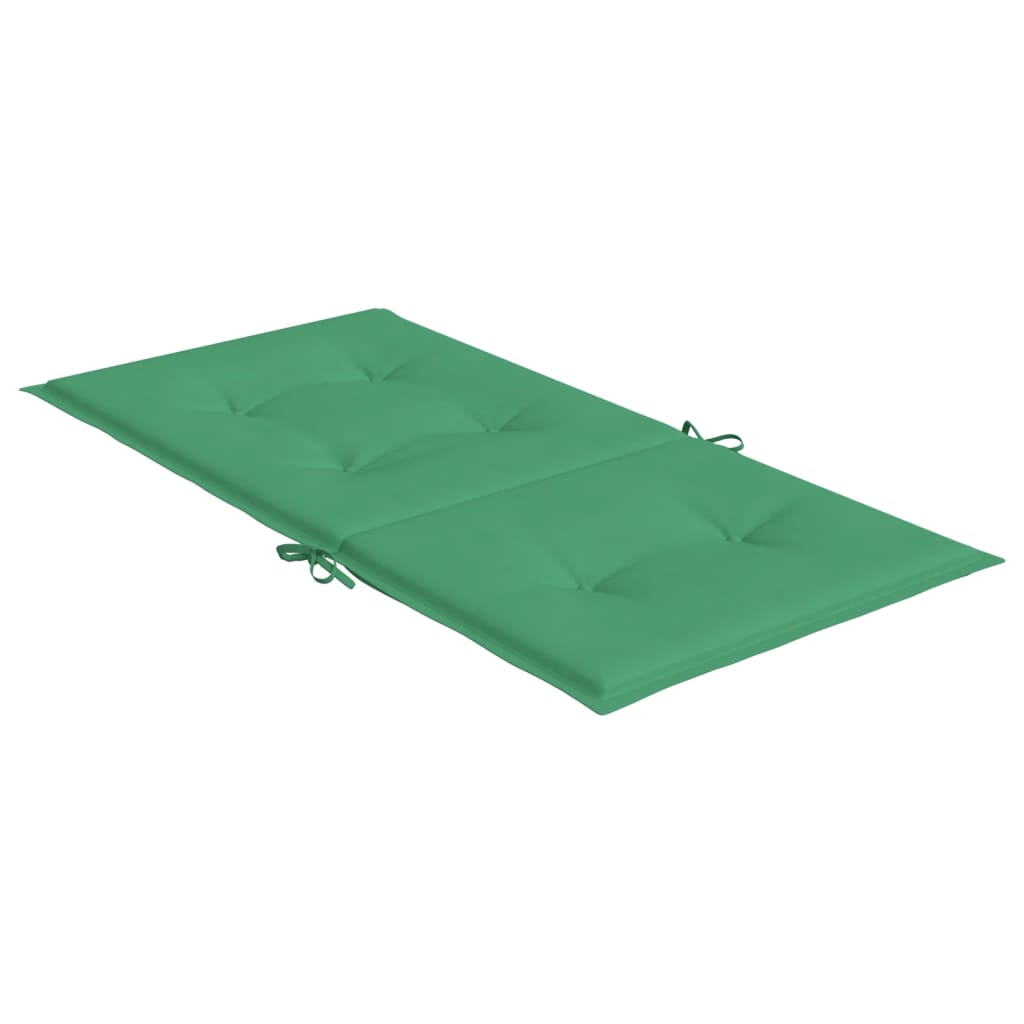 Almofadões lombares p/ cadeiras de jardim 4pcs oxford verde