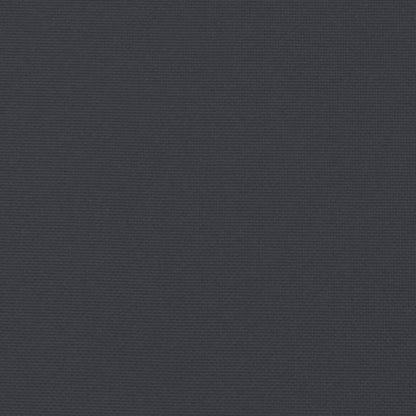 Almofadões lombares p/ cadeiras de jardim 2pcs oxford preto