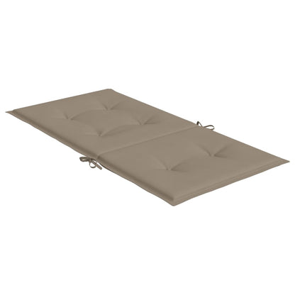 Almofadões lombares p/ cadeiras de jardim 2pcs oxford cinza-ac.