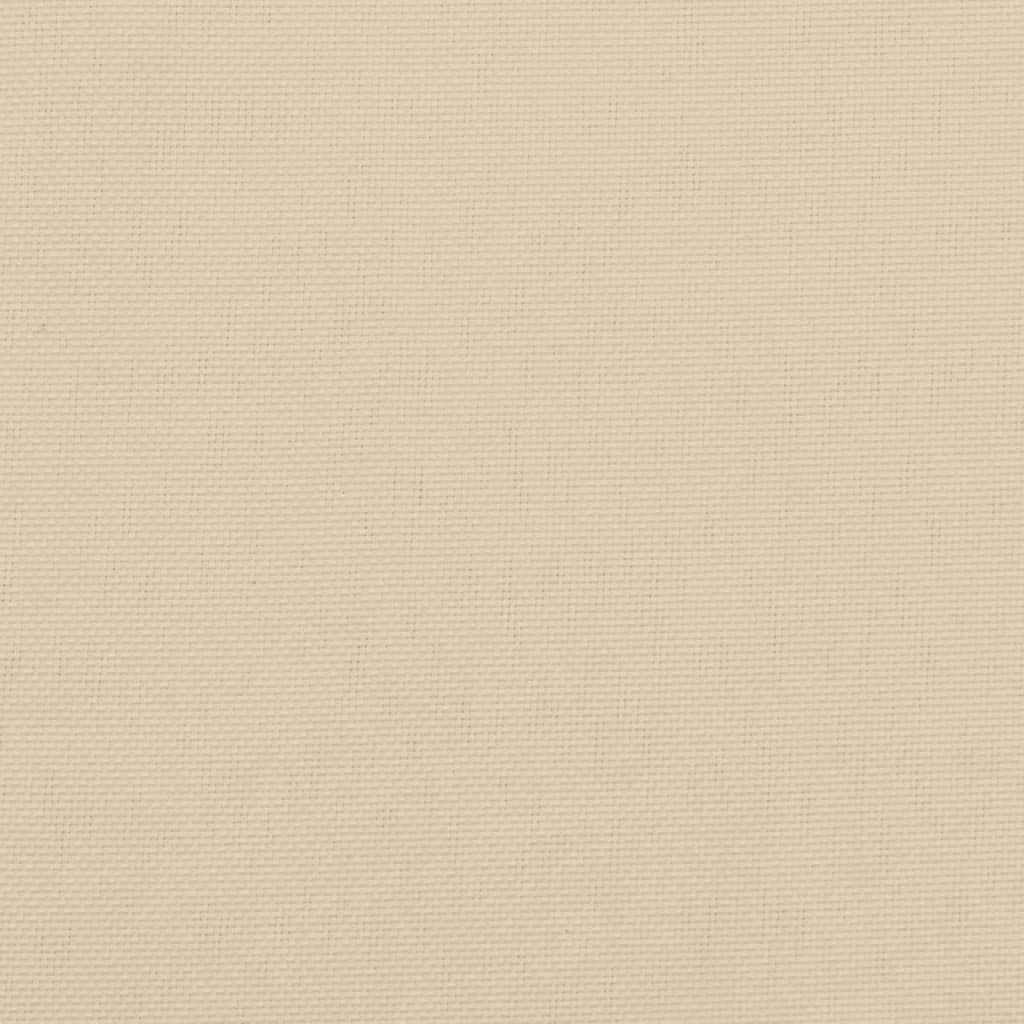 Almofadões lombares p/ cadeiras de jardim 2pcs oxford bege