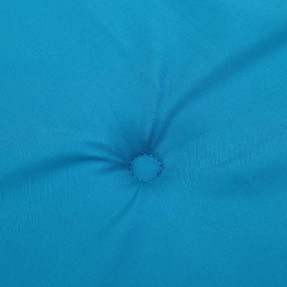 Almofadões p/ cadeiras jardim 4pcs 40x40x3 cm oxford azul