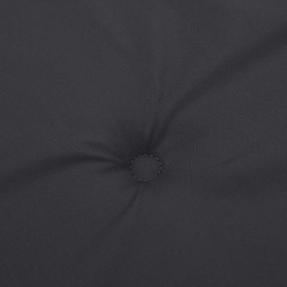 Almofadões p/ cadeiras jardim 4pcs 40x40x4 cm oxford preto