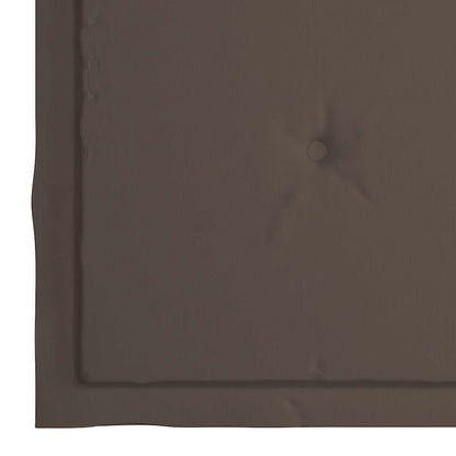 Almofadões p/ cadeiras jardim 4 pcs oxford cinza-acastanhado