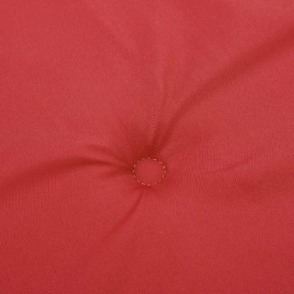 Almofadões p/ cadeiras de jardim 2 pcs tecido oxford vermelho