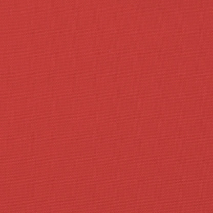 Almofadão p/ banco de jardim 200x50x4 cm tecido vermelho
