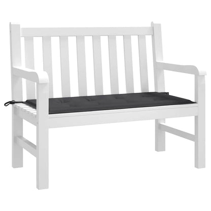 Almofadão p/ banco de jardim 100x50x4cm tecido oxford preto