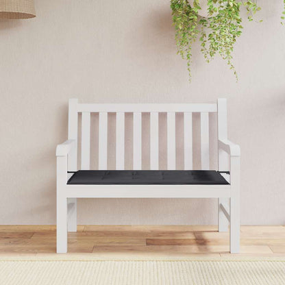 Almofadão p/ banco de jardim 120x50x4cm tecido oxford preto