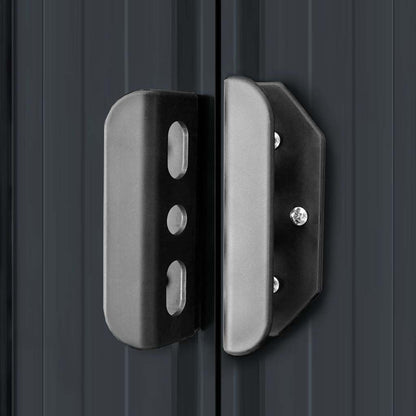 Abrigo de jardim aço antracite