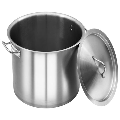 Panela 35 L 36x36 cm aço inoxidável